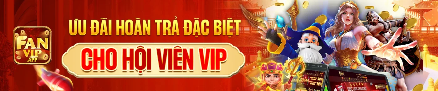 banner Ưu đãi hoàn trả đặc biệt cho hội viên VIP